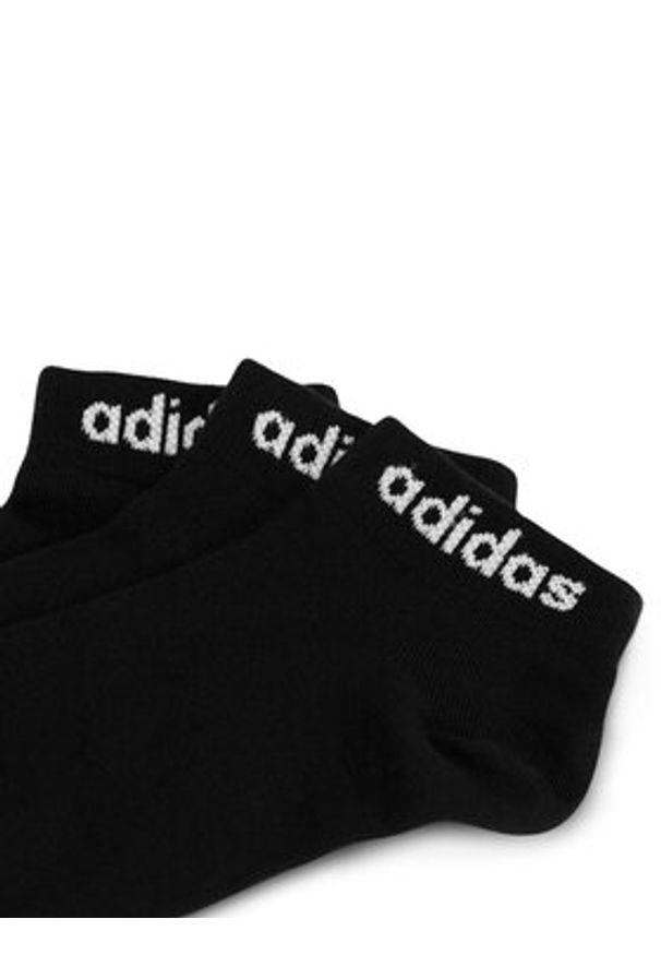 Adidas - adidas Skarpety krótkie C-IC1305 3-PACK Czarny. Kolor: czarny. Materiał: bawełna