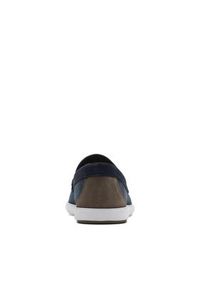 Clarks Lordsy Bratton Loafer 26172448 Granatowy. Kolor: niebieski. Materiał: skóra, nubuk #6