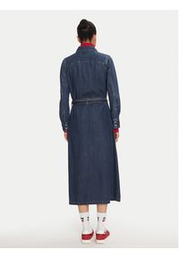 Levi's® Sukienka jeansowa Quinney A8658-0000 Granatowy Regular Fit. Kolor: niebieski. Materiał: bawełna #5