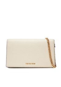 MICHAEL Michael Kors Torebka 32T4GJ6C2L Beżowy. Kolor: beżowy. Materiał: skórzane