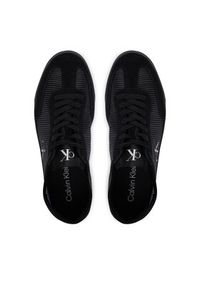 Calvin Klein Sneakersy Low Pro Cupsole Wt Striped Ny HW0HW03270 Czarny. Kolor: czarny. Materiał: materiał #2