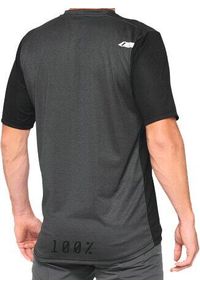 Koszulka rowerowa męska 100% Airmatic Jersey SS. Kolor: czarny. Materiał: jersey. Sport: kolarstwo