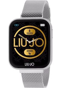 Smartwatch Liu Jo Smartwatch damski LIU JO SWLJ051 srebrny bransoleta. Rodzaj zegarka: smartwatch. Kolor: srebrny