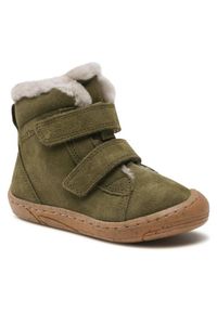 Froddo Kozaki Minni Suede Velcro G2110126-3 S Zielony. Kolor: zielony. Materiał: skóra #1