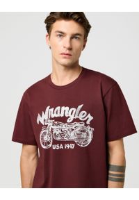 Wrangler - MESKA KOSZULKA WRANGLER AMERICANA TEE DECADENT CHOCOLATE 112371413 #1