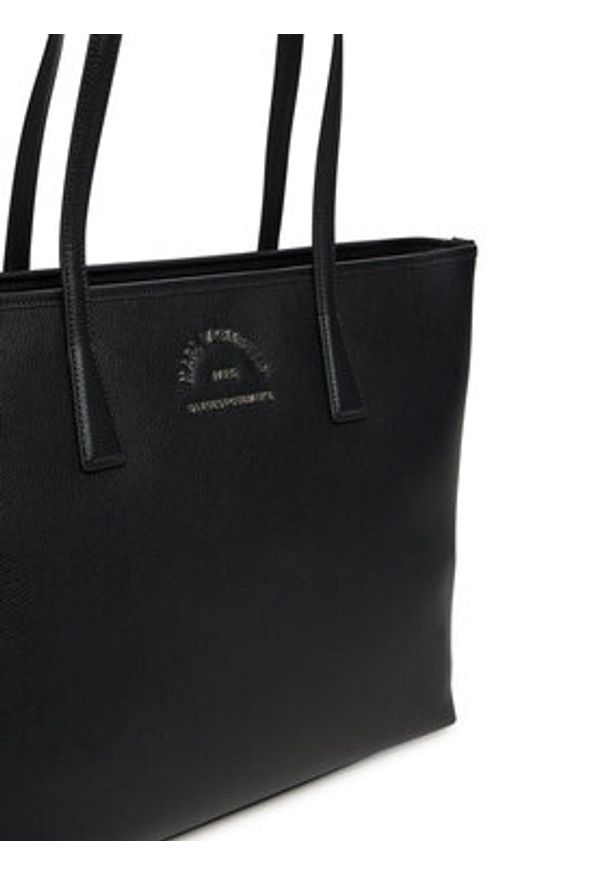 Karl Lagerfeld - KARL LAGERFELD Torebka A3W30314 Czarny. Kolor: czarny. Materiał: skórzane