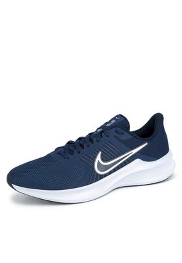 Nike Sneakersy CW3411-402 Granatowy. Kolor: niebieski. Materiał: materiał