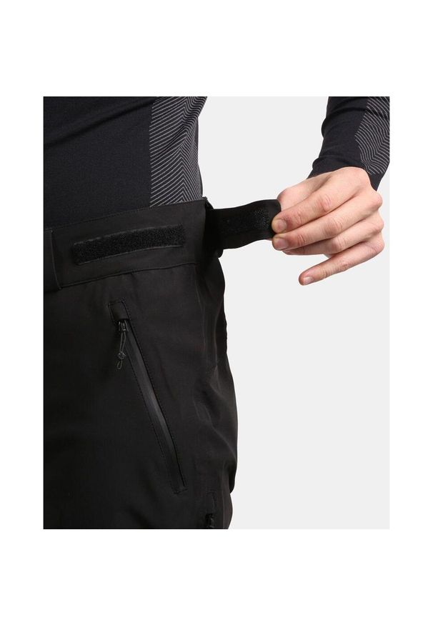 Wodoodporne spodnie Kilpi Mestalo. Kolor: czarny. Materiał: nylon. Sezon: lato. Sport: turystyka piesza