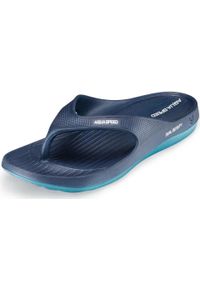 Klapki basenowe japonki Aqua Speed Alcano. Kolor: niebieski. Styl: sportowy