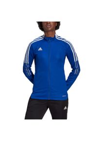 Adidas - Bluza piłkarska damska adidas Tiro 21 Track. Kolor: niebieski. Sport: piłka nożna