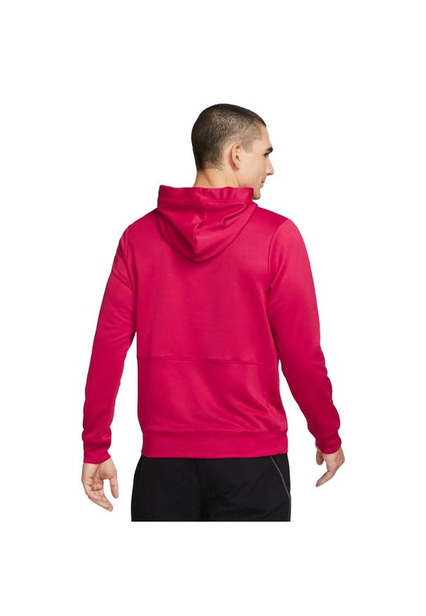 Nike - Męska Bluza Z Kapturem DF FC Libero. Typ kołnierza: kaptur. Kolor: różowy