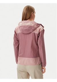 columbia - Columbia Kurtka anorak Challenger™ II Windbreaker 2116592 Różowy Regular Fit. Kolor: różowy. Materiał: syntetyk #3