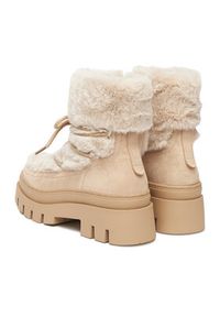 DeeZee Śniegowce HX21069-13 Beżowy. Kolor: beżowy. Materiał: materiał #7