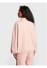 AMERICAN VINTAGE - American Vintage Bluza Ellan ELLA03AH22 Różowy Regular Fit. Kolor: różowy. Materiał: bawełna. Styl: vintage #5