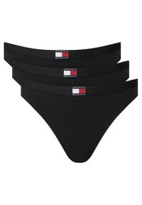 TOMMY HILFIGER - Tommy Hilfiger Komplet fig UW0UW06141 Czarny. Kolor: czarny. Materiał: bawełna #1