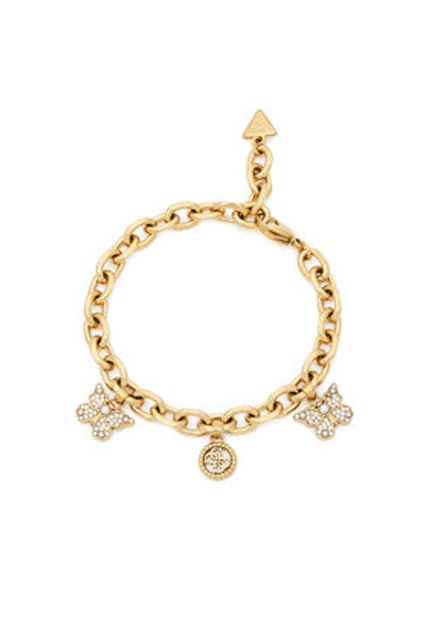 Guess Bransoletka JUBB06 130JW Złoty. Materiał: metalowe. Kolor: złoty