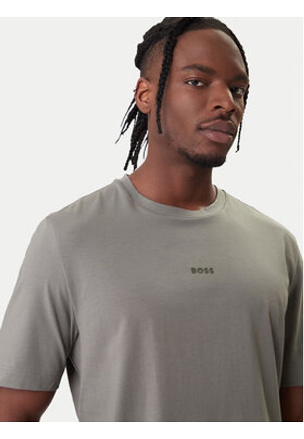 BOSS T-Shirt Tchup 50473278 Szary Relaxed Fit. Kolor: szary. Materiał: bawełna
