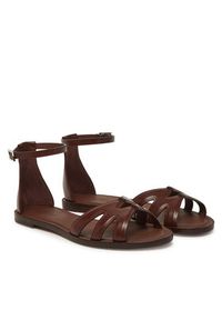 Max Mara Sandały 2514521092600 Brązowy. Kolor: brązowy. Materiał: skóra #5