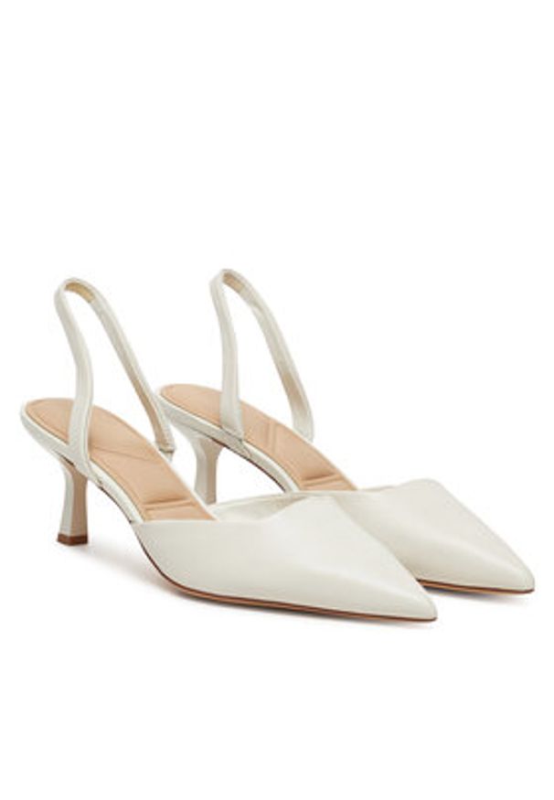 Aldo Czółenka Gavedessi 13966845 Biały. Kolor: biały. Materiał: skóra