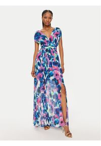 Morgan Sukienka letnia 241-RIMEO.F Kolorowy Regular Fit. Materiał: syntetyk. Wzór: kolorowy. Sezon: lato #1