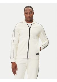 EA7 Emporio Armani Bluza 7M000973 AF10377 U1105 Beżowy Regular Fit. Kolor: beżowy. Materiał: bawełna #1