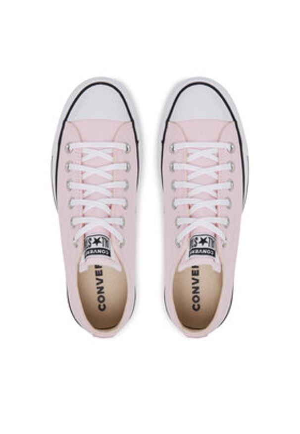 Converse Trampki Chuck Taylor All Star Lift Platform A11875C Różowy. Kolor: różowy. Materiał: materiał. Obcas: na platformie