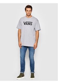 Vans T-Shirt VN000GGG Szary Classic Fit. Kolor: szary. Materiał: bawełna #5