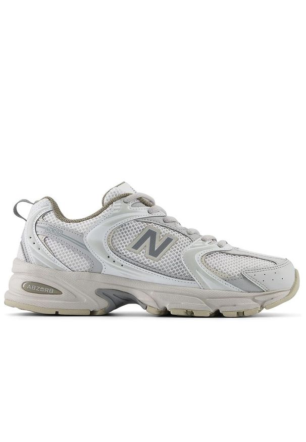 Buty New Balance U530NEC - szare. Kolor: szary. Materiał: syntetyk, materiał. Szerokość cholewki: normalna. Sezon: lato. Sport: turystyka piesza