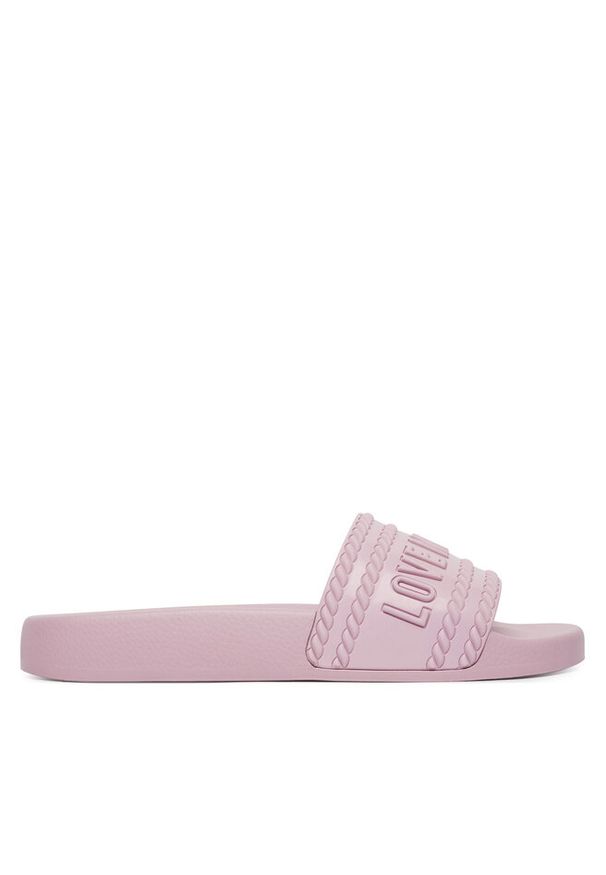 Love Moschino - Klapki LOVE MOSCHINO. Kolor: różowy