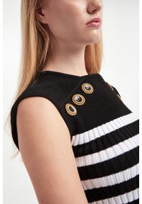 Balmain - Top damski dzianinowy BALMAIN. Materiał: dzianina #2