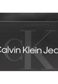 Calvin Klein Jeans Saszetka Monogram Soft Camera Bag22 K50K510396 Czarny. Kolor: czarny. Materiał: skóra #2