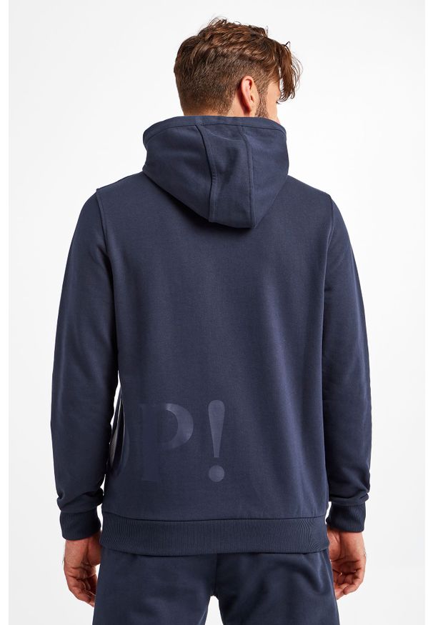 BLUZA SHARAD JOOP!. Typ kołnierza: kaptur. Wzór: napisy
