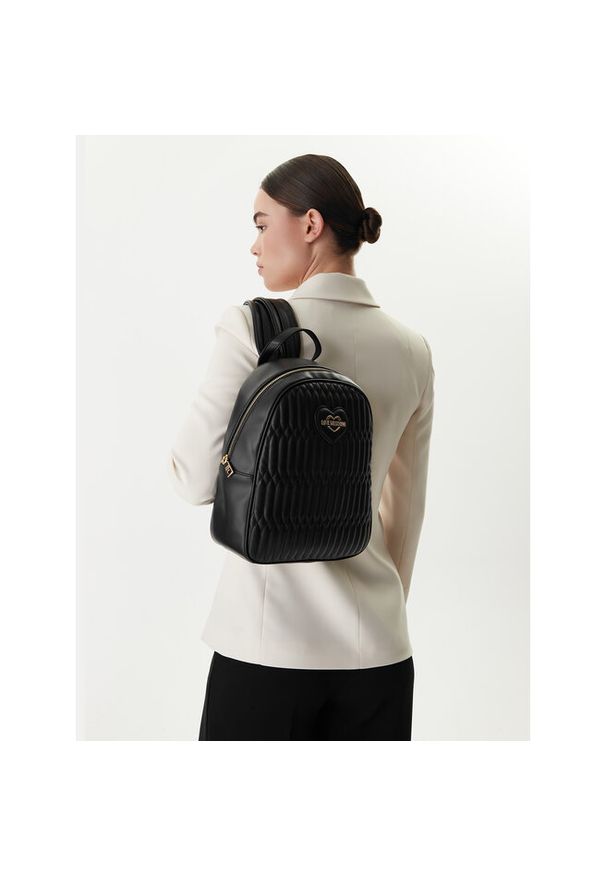 Love Moschino - Plecak LOVE MOSCHINO. Kolor: czarny