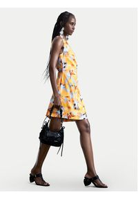 Desigual Sukienka letnia Sol 26SWVW50 Żółty Slim Fit. Kolor: żółty. Materiał: wiskoza. Sezon: lato #5