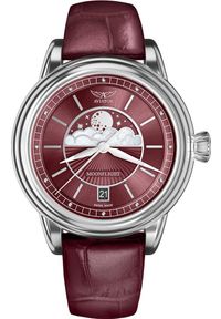 AVIATOR - Zegarek Aviator Zegarek damski Aviator V.1.33.0.264.4 czerwony. Kolor: czerwony #1