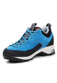 Buty trekkingowe damskie Garmont Dragontail. Zapięcie: sznurówki. Kolor: czarny, niebieski, wielokolorowy. Materiał: guma, syntetyk, materiał. Szerokość cholewki: normalna