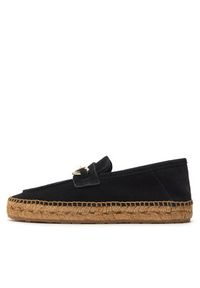 Love Moschino - LOVE MOSCHINO Espadryle JA10592G0IIG0000 Czarny. Kolor: czarny. Materiał: skóra, zamsz #6