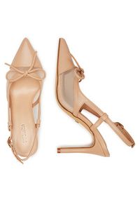 DeeZee Szpilki AU-8268-10 Beżowy. Kolor: beżowy. Materiał: skóra. Obcas: na szpilce #2