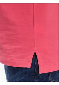Tommy Jeans Polo DM0DM15940 Różowy Slim Fit. Typ kołnierza: polo. Kolor: różowy. Materiał: bawełna #4