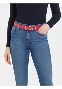 Tommy Jeans Pasek Damski Tjw Oval Co Shape 3.0 AW0AW15484 Różowy. Kolor: różowy