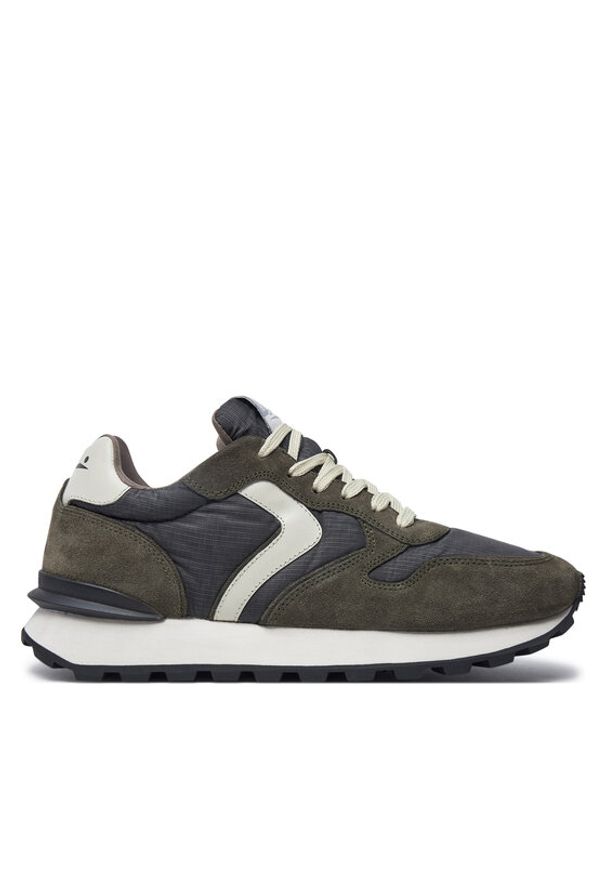 Voile Blanche Sneakersy Paris Race Man W 0012018750.04.1G68 Khaki. Kolor: brązowy. Materiał: materiał