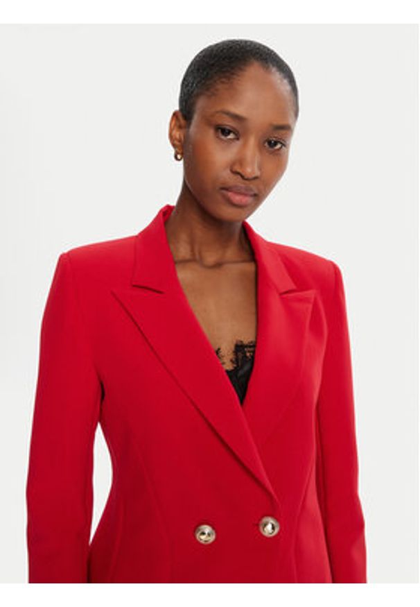 Rinascimento Marynarka CFC0126220003 Czerwony Slim Fit. Kolor: czerwony. Materiał: syntetyk