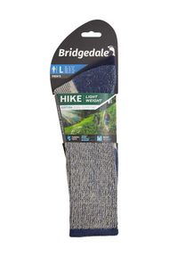 BRIDGEDALE - Skarpetki trekkingowe Bridgedale Hike Lt Merino C Boot. Kolor: niebieski
