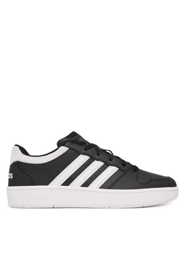 Adidas - adidas Sneakersy Hoops Classic KI1056 Czarny. Kolor: czarny. Materiał: skóra
