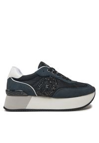 Liu Jo Sneakersy BA5035 PX618 S3667 Czarny. Kolor: czarny. Materiał: skóra, zamsz #1