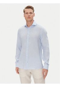 JOOP! Koszula 17 JSH-146Pai-W 30046075 Niebieski Slim Fit. Kolor: niebieski. Materiał: len #1