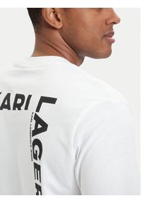 Karl Lagerfeld Jeans T-Shirt B2M17090 Biały Relaxed Fit. Kolor: biały. Materiał: bawełna #4