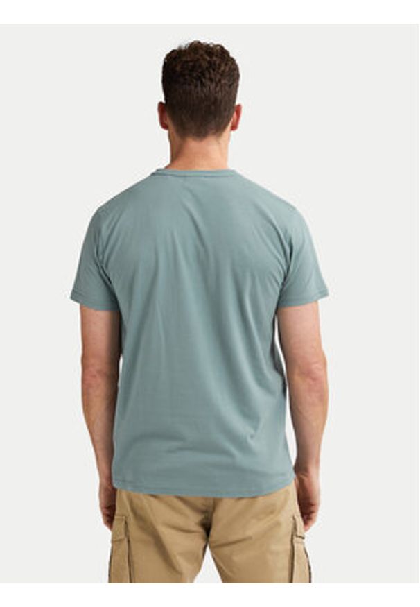 Petrol Industries T-Shirt M-1050-TSR127 Niebieski Regular Fit. Kolor: niebieski. Materiał: bawełna