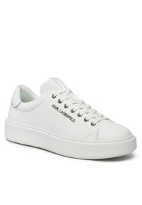 Karl Lagerfeld - KARL LAGERFELD Sneakersy KL52219 Biały. Kolor: biały. Materiał: skóra #5