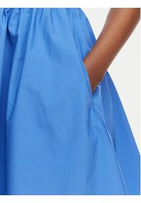 Tommy Jeans Sukienka letnia DW0DW22352 Niebieski Slim Fit. Kolor: niebieski. Materiał: bawełna. Sezon: lato #2